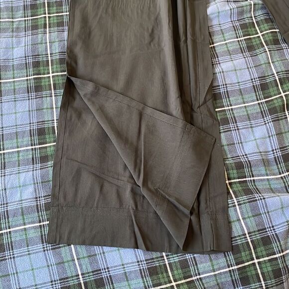 Madewell Drawstring Wide-Leg Pants True Black Women Size S - Picture 13 of 16